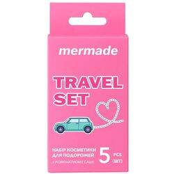 Набір косметики для подорожей MERMADE Travel mini 5 саше в упаковці