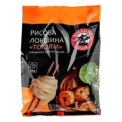 Локшина рисова швидкого приготування Hokkaido Club ТОМ ЯМ 80 г
