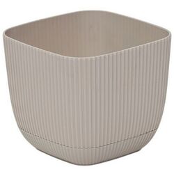 Вазон для квітів пластиковий квадратний HOME&STYLING 15х13 см