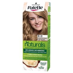 Крем-фарба для волосся стійка Palette Naturals Світло-русявий 8-0