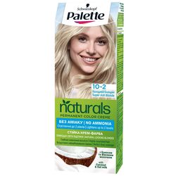 Крем-фарба для волосся стійка Palette Naturals Холодний блонд 10-2