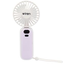 Вентилятор портативний акумуляторний Wiren 8,5х4,5х18 см
