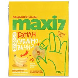 Банан сублімований слайси Maxi 7 20 г