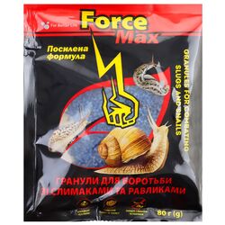 Засіб інсектицидний від слимаків, равликів Force MAX 80 г