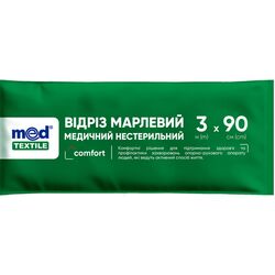 Відріз марлевий медичний нестерильний Med TEXTILE 3 м х 90 см