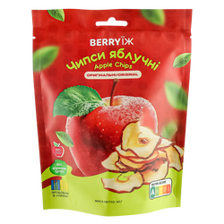 Чипси фруктові сушені BERRYЇЖ Яблучні оригінальні 30 г