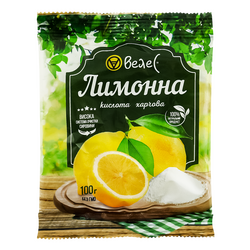 Кислота лимонна харчова Велес 100 г