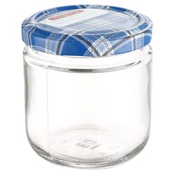 Банка для консервації скляна з металевою кришкою ТО EverGlass 330 мл