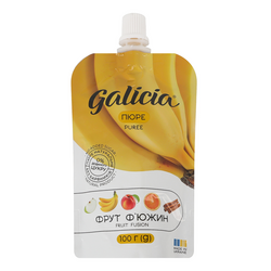 Пюре фруктове Galicia Фрут ф’южин з екстрактом кориці 100 г