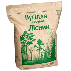 Вугілля деревне Лісник 1,5 кг