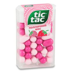 Драже Tic Tac Полуничний мікс 18 г