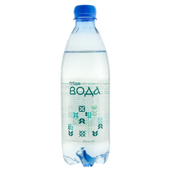 Вода питна оброблена Fine Eat Моя вода сильногазована 500 мл