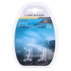 Набір автоламп клиноподібних DUNLOP T10 5Вт 12В 2шт