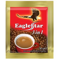 Напій кавовий розчинний 3в1 Eagle Star 18 г