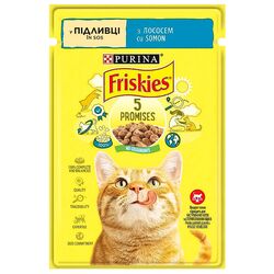 Корм для котів Friskies Лосось 85 г