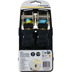 Комплект ременів стяжних DUNLOP 150 кг 2 шт