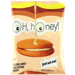 Печиво медове ДОБРОБУТ Oh, Honey із заварним кремом 60 г