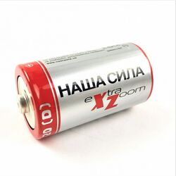 Батарейка Наша Сила D R20 велика