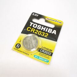 Батарейка літієва TOSHIBA CR2032