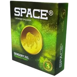 Презервативи SPACE combination точка - ребро 3 шт/уп