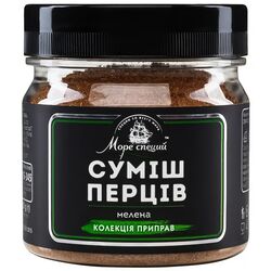 Приправа суміш перців мелена 80 г баночка