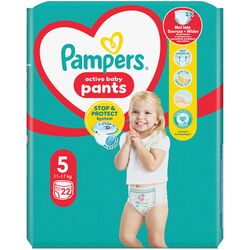 Підгузки-трусики PAMPERS 5" 11-17кг, 22 шт/пач