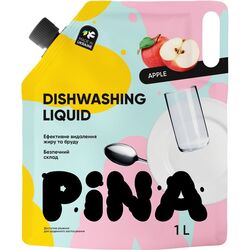 Засіб для миття посуду PINA Apple, дой-пак 1000 мл