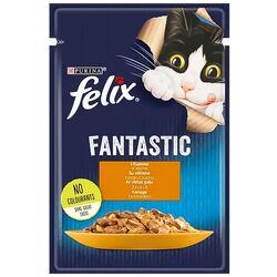 Корм для котів Felix Fantastic курка пауч 85г