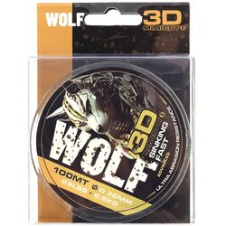 Волосінь риболовна плямиста 3D d=0,30мм 100 м