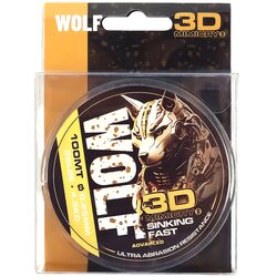 Волосінь риболовна плямиста 3D d=0,25мм 100 м
