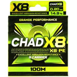 Шнур рибальський плетений 8X d=0,20мм 100 м