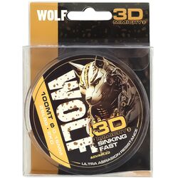 Волосінь риболовна плямиста 3D d=0,16мм 100 м