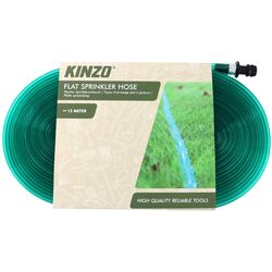 Шланг для поливу плоский з отворами KINZO 15 м