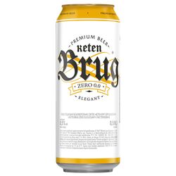 Пиво безалкогольне пастеризоване Keten Brug Zero 0.0 Elegant ж/б 0,5 л