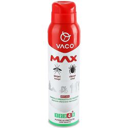 Спрей від комарів, кліщів, мошок VACO MAX DEET 30% з пантенолом 100 мл