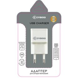 Адаптер для зарядки мережевий Cyboo USB