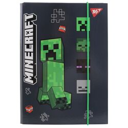Папка В5 для зошитів на гумці картонна YES Minecraft