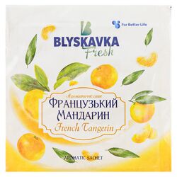 Саше ароматичне BLYSKAVKA Французький мандарин 1 шт