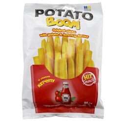 Палички оригінальні HIT Snack Boom зі смаком картоплі з кетчупом 25 г