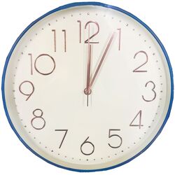 Годинник настінний круглий в асортименті d=30 см