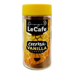 Кава розчинна порошкоподібна Le Cafe Crema Ваніль 75 г