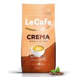 Кава смажена в зернах Le Cafe Crema 1 кг