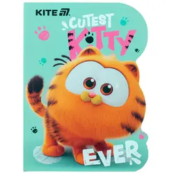 Блокнот А6 клітинка KITE серія Garfield 60 аркушів