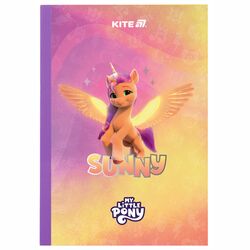 Блокнот А5 клітинка м'яка обкладинка KITE серія My Little Pony 40 аркушів