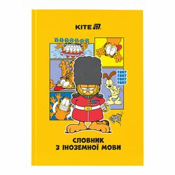 Словник для іноземної мови KITE серія Garfield 60 аркушів