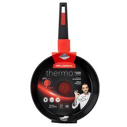 Сковорода алюмінієва антипригарна FLORINA Thermosensor d=24 см