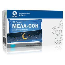 Добавка дієтична МЕЛА-СОН 30 капсул в пачці