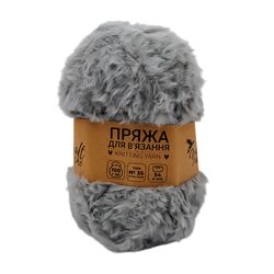 Пряжа для в'язання пухнаста Craft time 100 г, 54 м тон №35