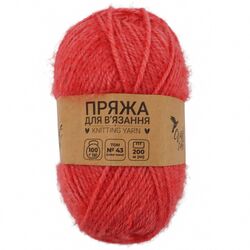 Пряжа для в'язання Craft time 100 г, 200 м тон №43