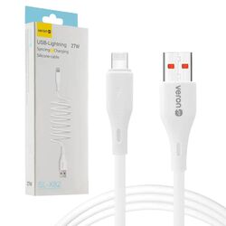 Кабель USB-Lightning Veron SL-X82 білий 1 м